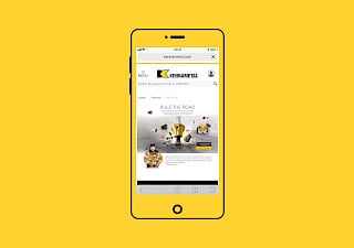 Cover für Videodarstellung der Mobile Landing Page welche für Kennametal von diff erstellt wurde