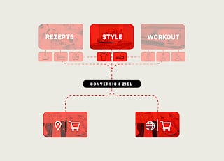 Darstellung des Ziels des Chatbots von Puma und Intersport