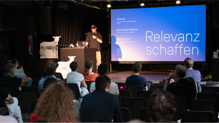 Konfernzvortrag von diff auf dem Agency Day