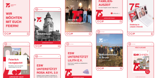 ESW Kampagne social im showcase